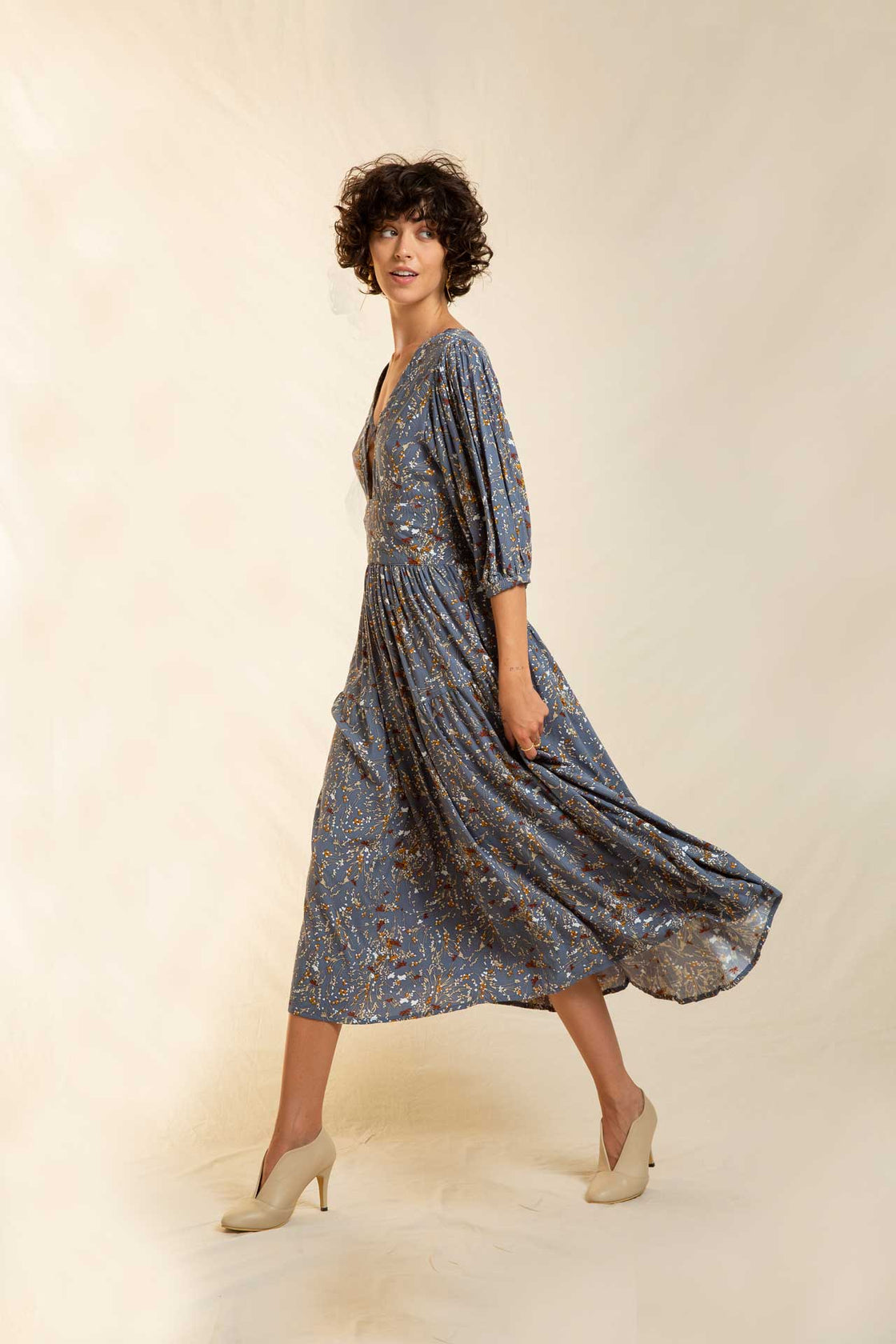 Fly Dress Kolchic Blue
