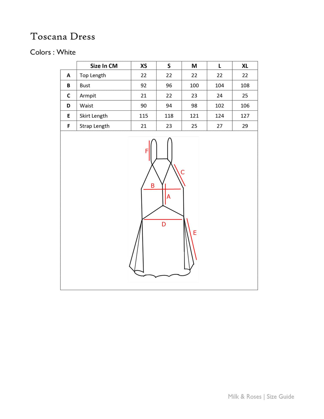 Toscane Dress