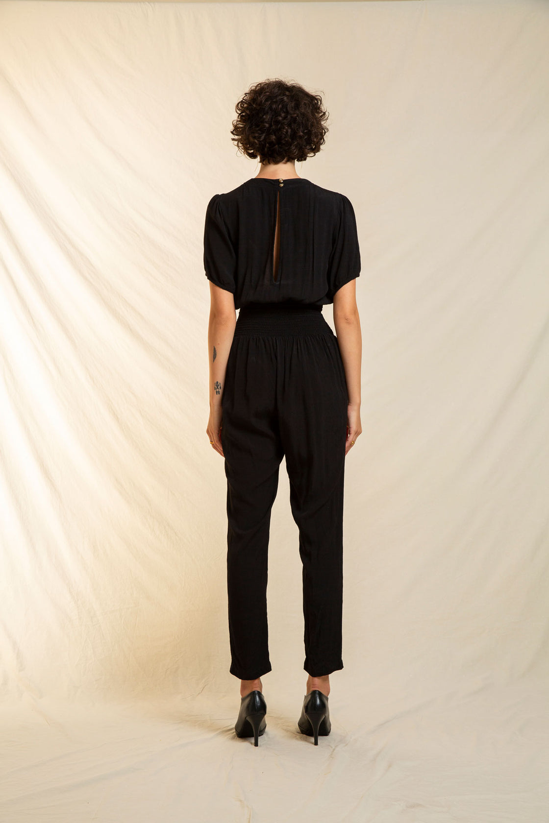 Golden Black Jumpsuit