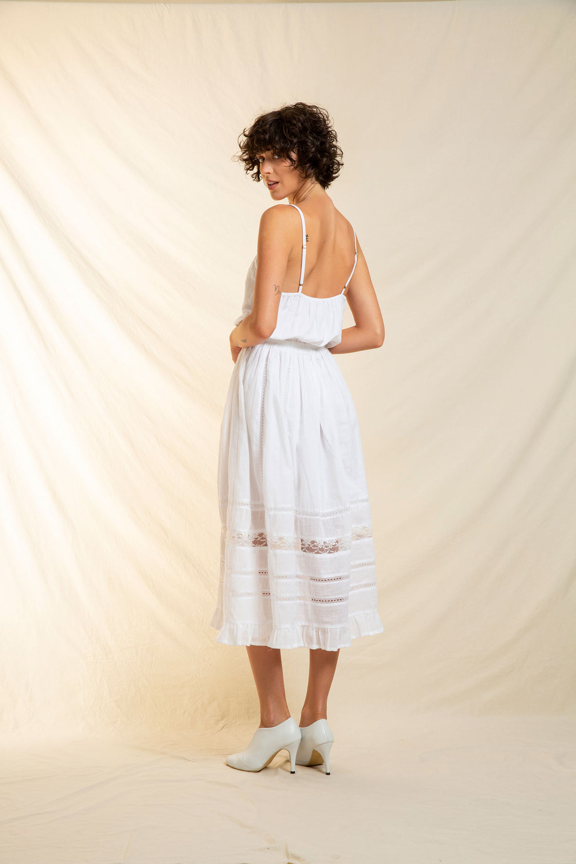 Meredith White Dress
