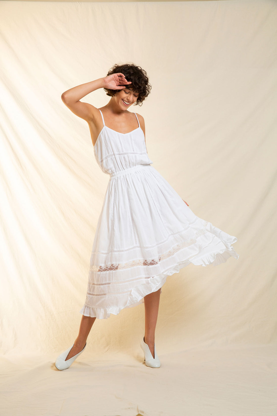 Meredith White Dress