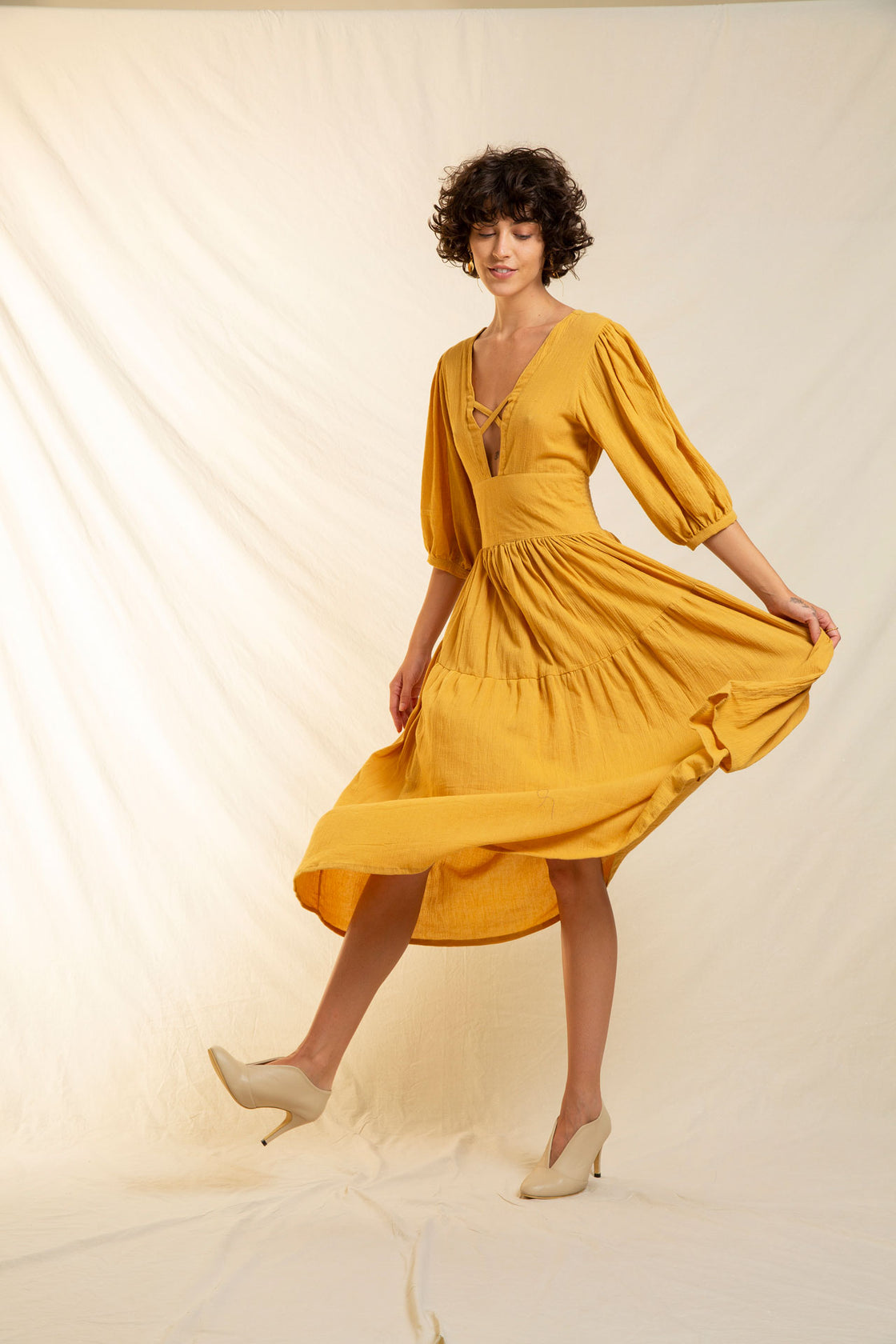 Nelayan Dress Paille