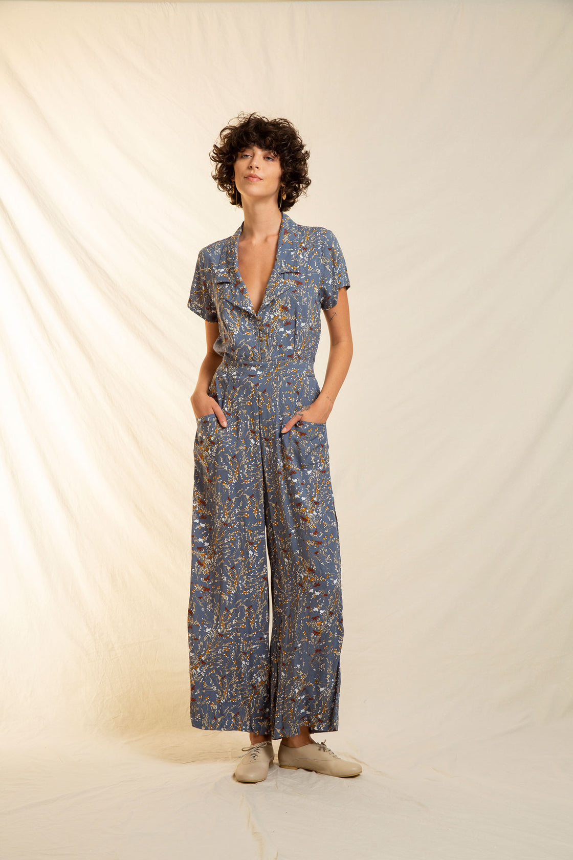 Pamele Jumpsuit Kolchic Blue