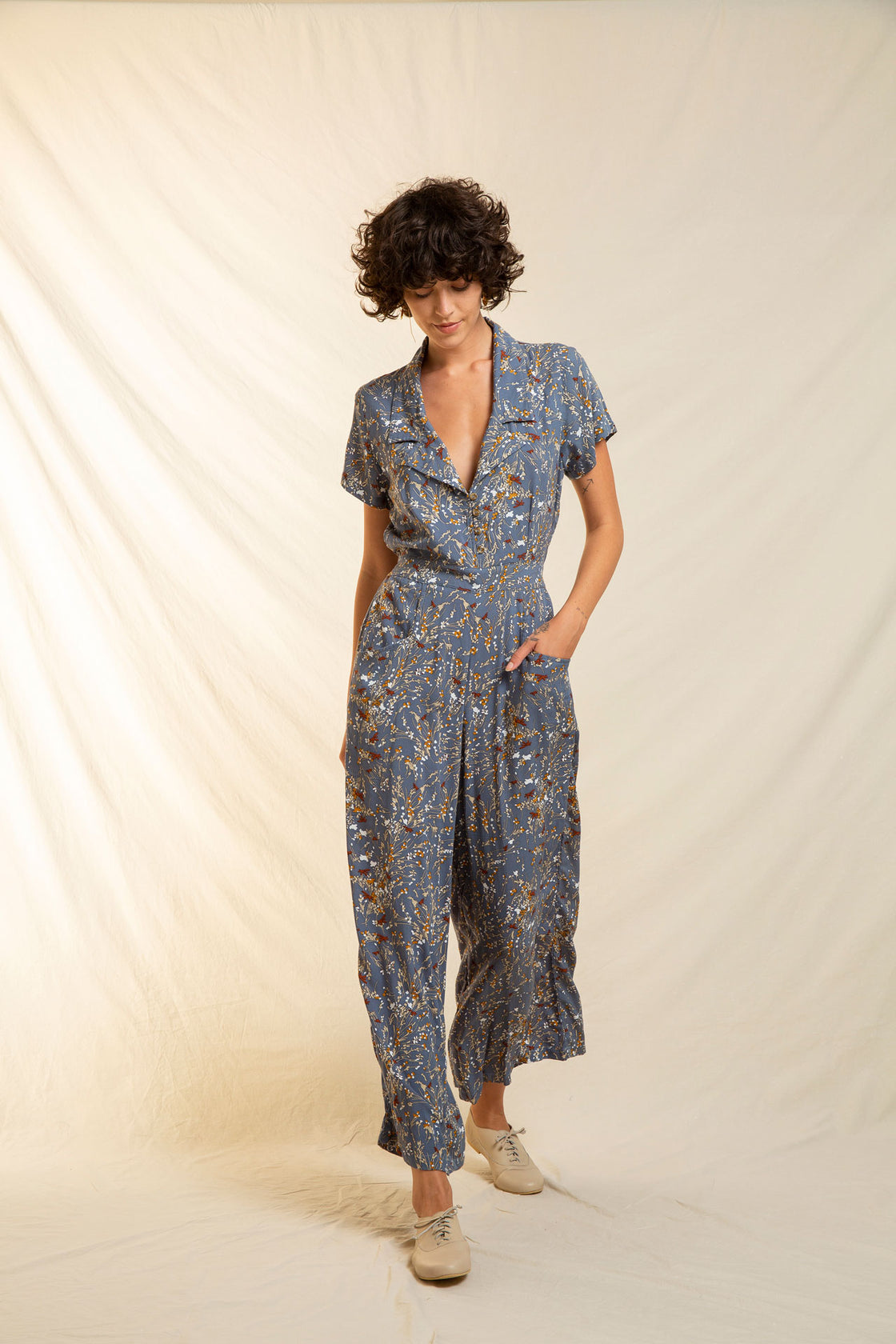 Pamele Jumpsuit Kolchic Blue